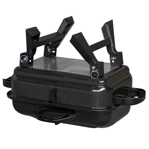 Wander & Wake TrailFire portable foldable charcoal grill for camping and lakeside cookouts