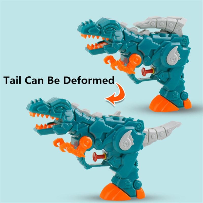 Wander & Wake™ Dino Blast Transforming Water Gun | Kids Summer Outdoor Water Toy - Wander & Wake