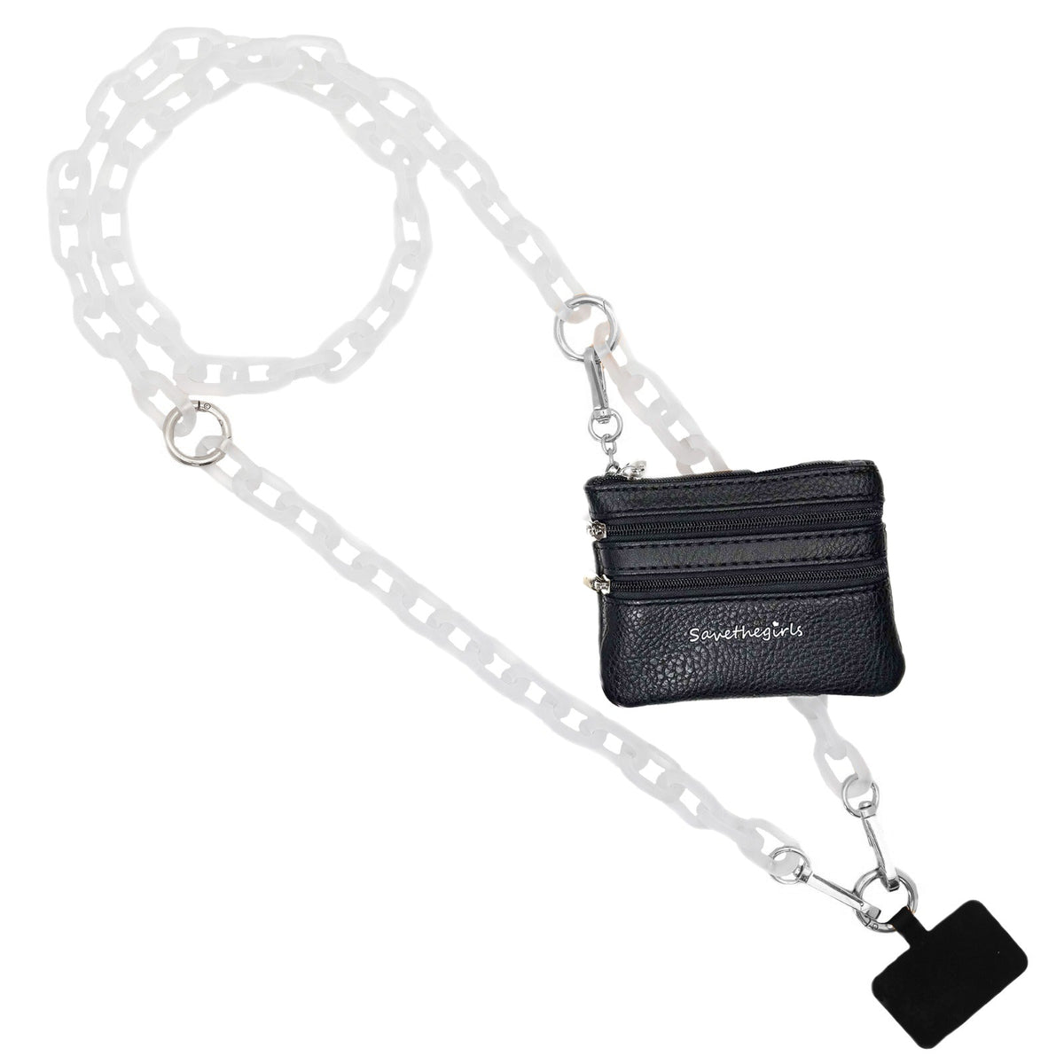SaveTheGirls Clip & Go Phone Chain | Crossbody Lanyard with Pouch - product image 26