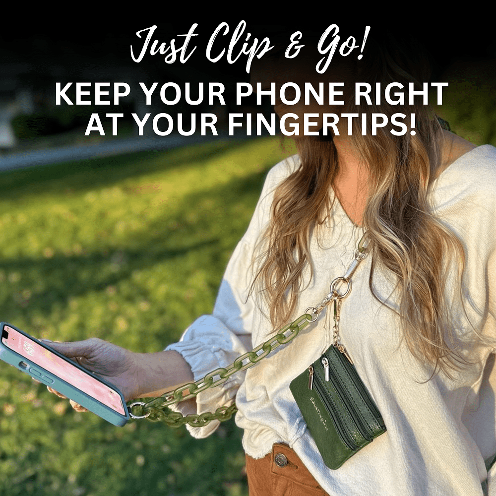 SaveTheGirls Clip & Go Phone Chain | Crossbody Lanyard with Pouch - product image 20
