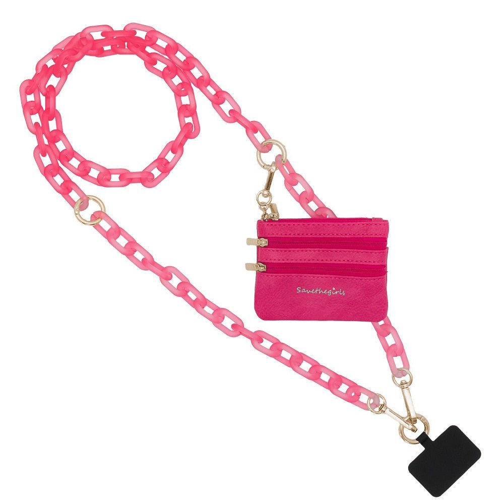 SaveTheGirls Clip & Go Phone Chain | Crossbody Lanyard with Pouch - product image 13