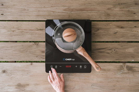 Wander & Wake™ Portable Induction Cooktop | 1300W Digital Single Burner - Wander & Wake