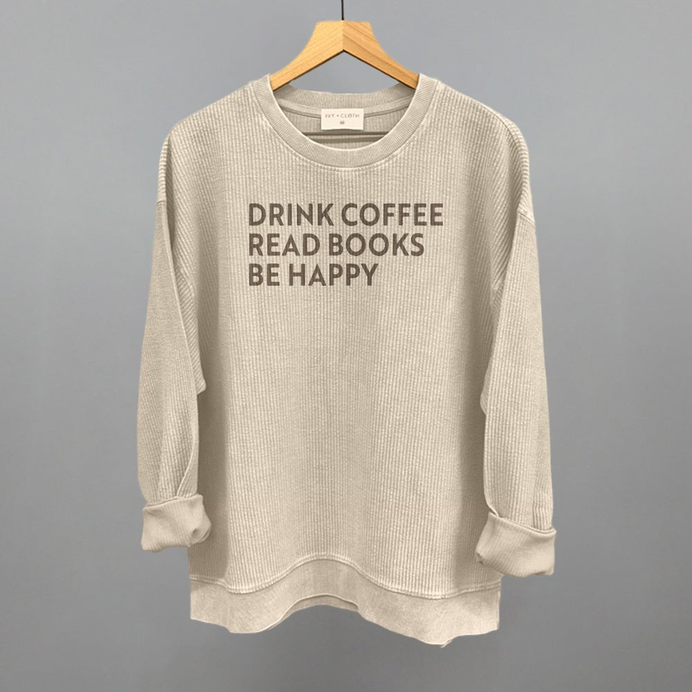 Ivy + Cloth “Drink Coffee, Read Books, Be Happy” Top - product image 4