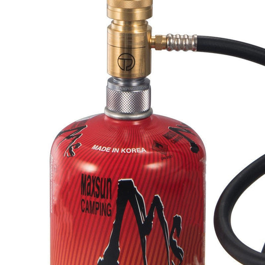 Wander & Wake™ EPI Gas Canister Adapter | Camping Stove Fuel Converter for Backpacking & Outdoor Cooking - Wander & Wake