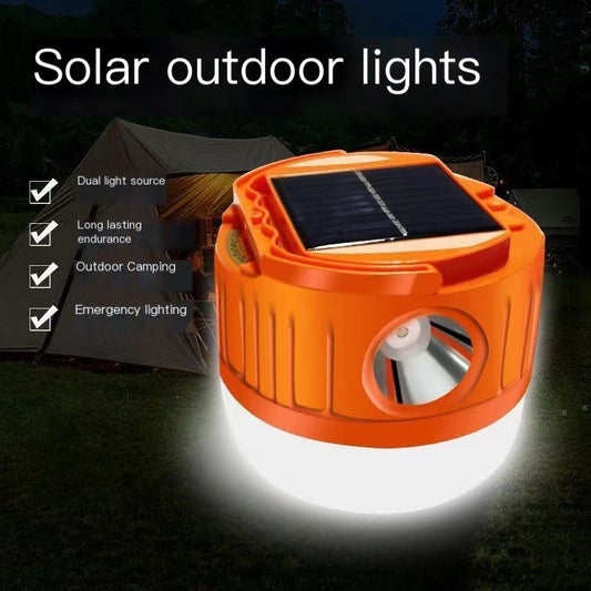 Wander & Wake™ Solar LED Camping Light Bulb | Portable Rechargeable Hanging Lantern for Camping, RV & Emergency Lighting - Wander & Wake