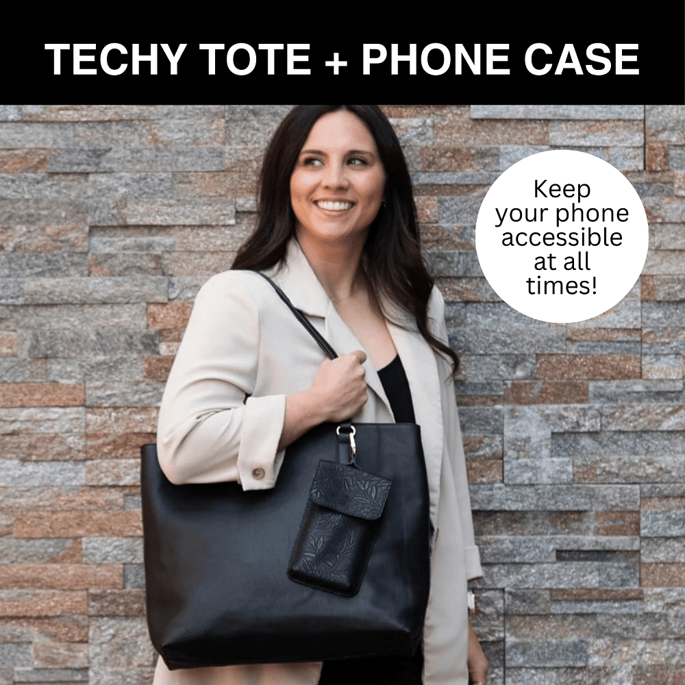Techy Laptop Tote Combo - Wander & Wake