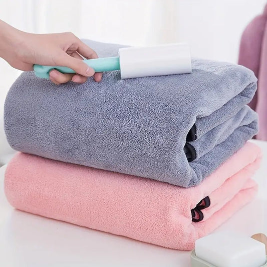 Wander & Wake Thick Coral Fleece Absorbent Blanket and Beach Towel - Wander & Wake
