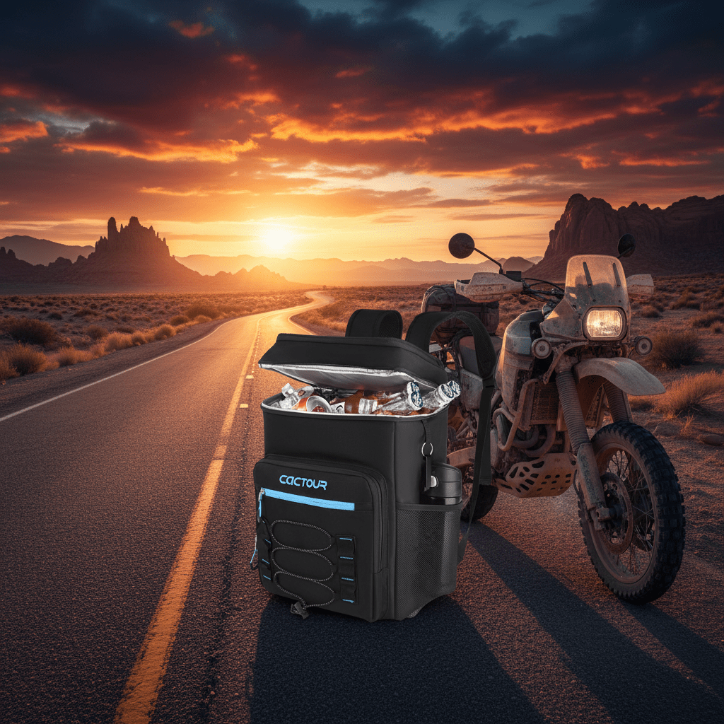 Wander & Wake™ Insulated Cooler Backpack | Leak-Resistant 36-Can Soft Cooler - Wander & Wake