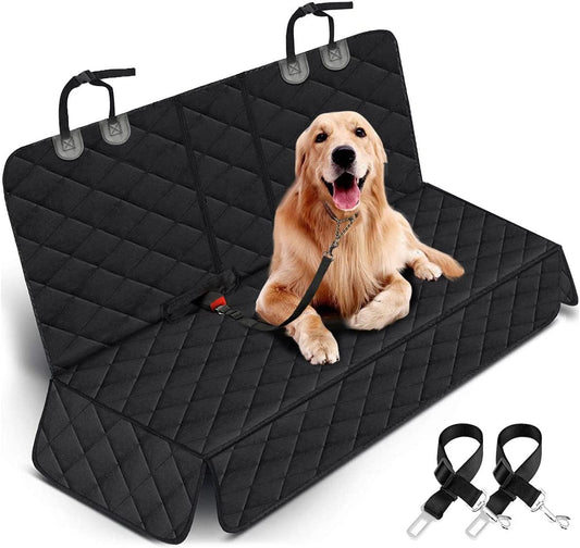 Wander & Wake AdventureGuard waterproof pet and family car seat protector with non-slip backing