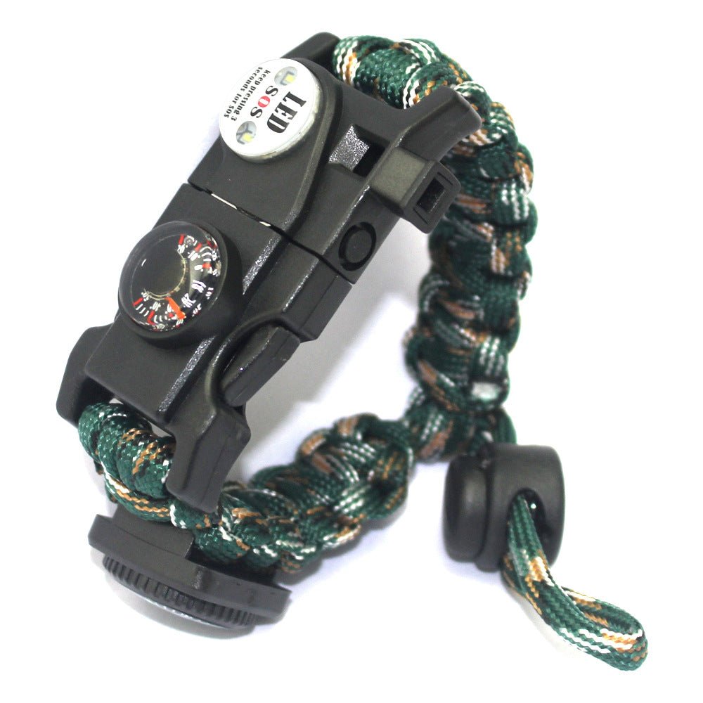 Wander & Wake™ Paracord Survival Bracelet | Emergency Bracelet with Fire Starter, Flint & Outdoor Survival Gear - Wander & Wake