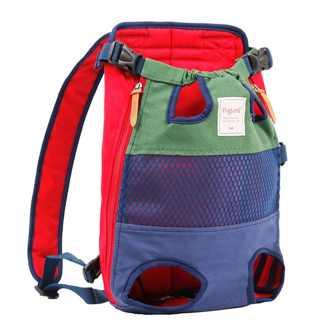 Wander & Wake™ Pet Adventure Backpack Carrier | Breathable Front Carrier for Small Dogs & Cats - Wander & Wake