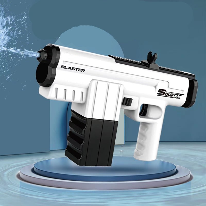 Wander & Wake™ Rechargeable Automatic Electric Water Blaster | High-Pressure Water Gun for Pool, Beach & Backyard Fun - Wander & Wake