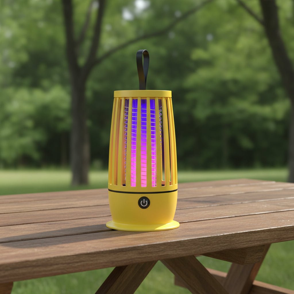 Wander & Wake™ Rechargeable Mosquito Killer Lantern | USB Camping Bug Zapper & LED Outdoor Light - Wander & Wake