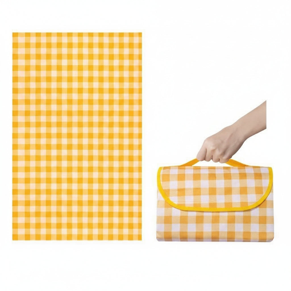 Wander & Wake™ Waterproof Picnic Blanket | Foldable Outdoor Camping & Beach Mat - Wander & Wake