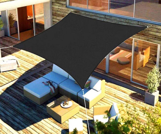 Wander & Wake Waterproof Outdoor Sun Shade Sail for Garden and Terrace - Wander & Wake