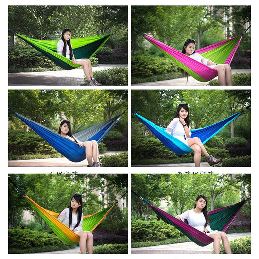 Wander & Wake™ Double Camping Hammock | Portable Lightweight Outdoor Hammock for Two - Wander & Wake